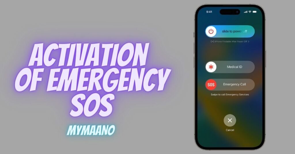 Activation of Emergency SOS