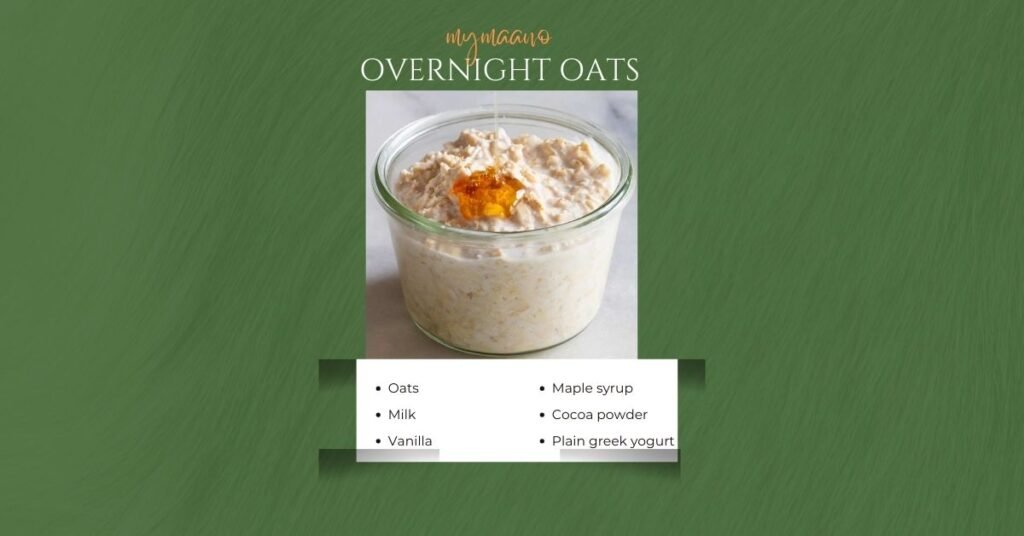 Overnight Oats: Oatmeal nutrition facts and health benefits