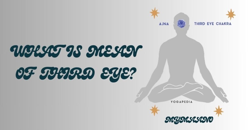 WHAT IS MEAN OF THIRD EYE