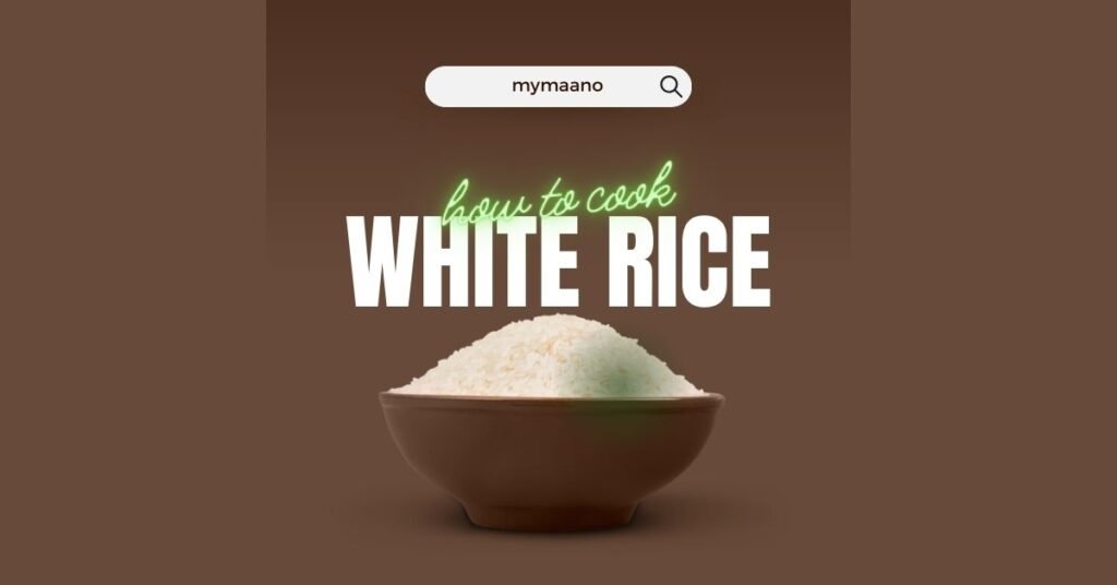 recipe of white rice